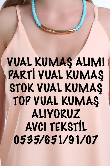 Vual Kumaş Alanlar |05356519107|