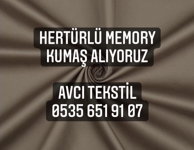 Memory Kumaş Alan |05356519107|