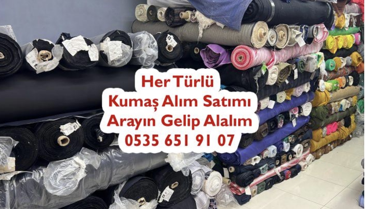 Toptan Kumaş Alınır 05356519107