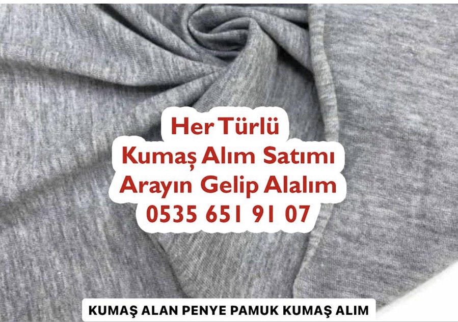 Pamuk Penye Kumaş Alınır 05356519107